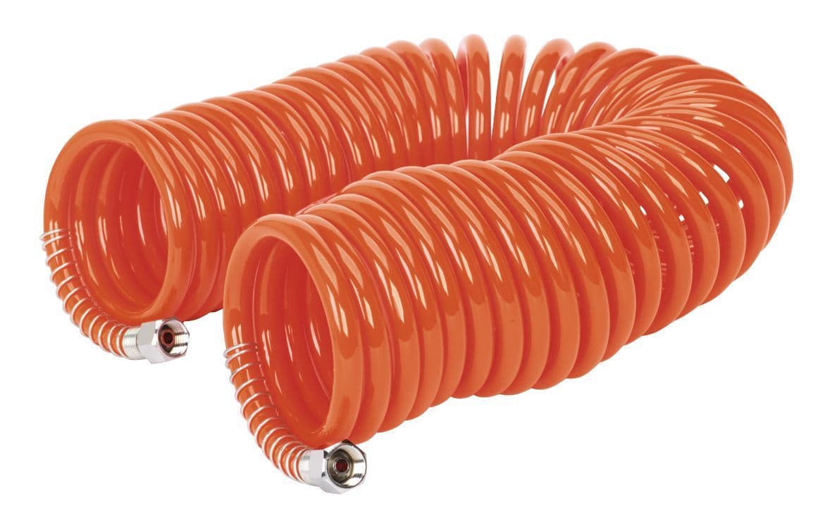 10MTR SPRAL ORANGE HOSE