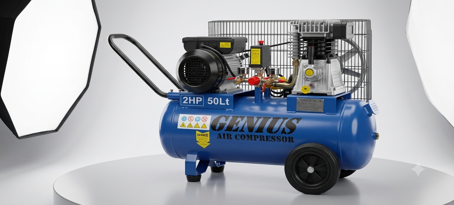 100lt, 3.0HP, Single Phase, 220-240 v/50HZ 8 Bar