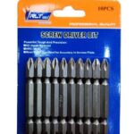 10PC  SCREW DRIVER BIT