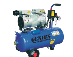 25ltr air compressor silent genius