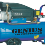 50LT 2.5HP, Direct Drive, Single Phase With Regulator, Two Metal Guages 8 BAR