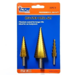 2353-7 3 PC HSS Step Drill Bit Set RLT
