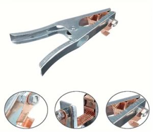 Welding Manual Welder Arc Earth Ground Cable Copper Grip Clip Clamp 300A New