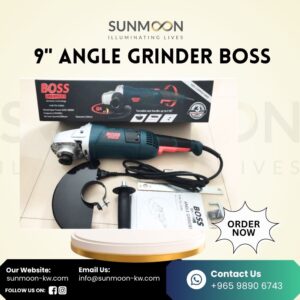 9" angle grinder boss