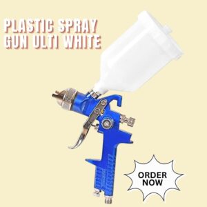PLASTIC SPRAY GUN ULTI WHITE