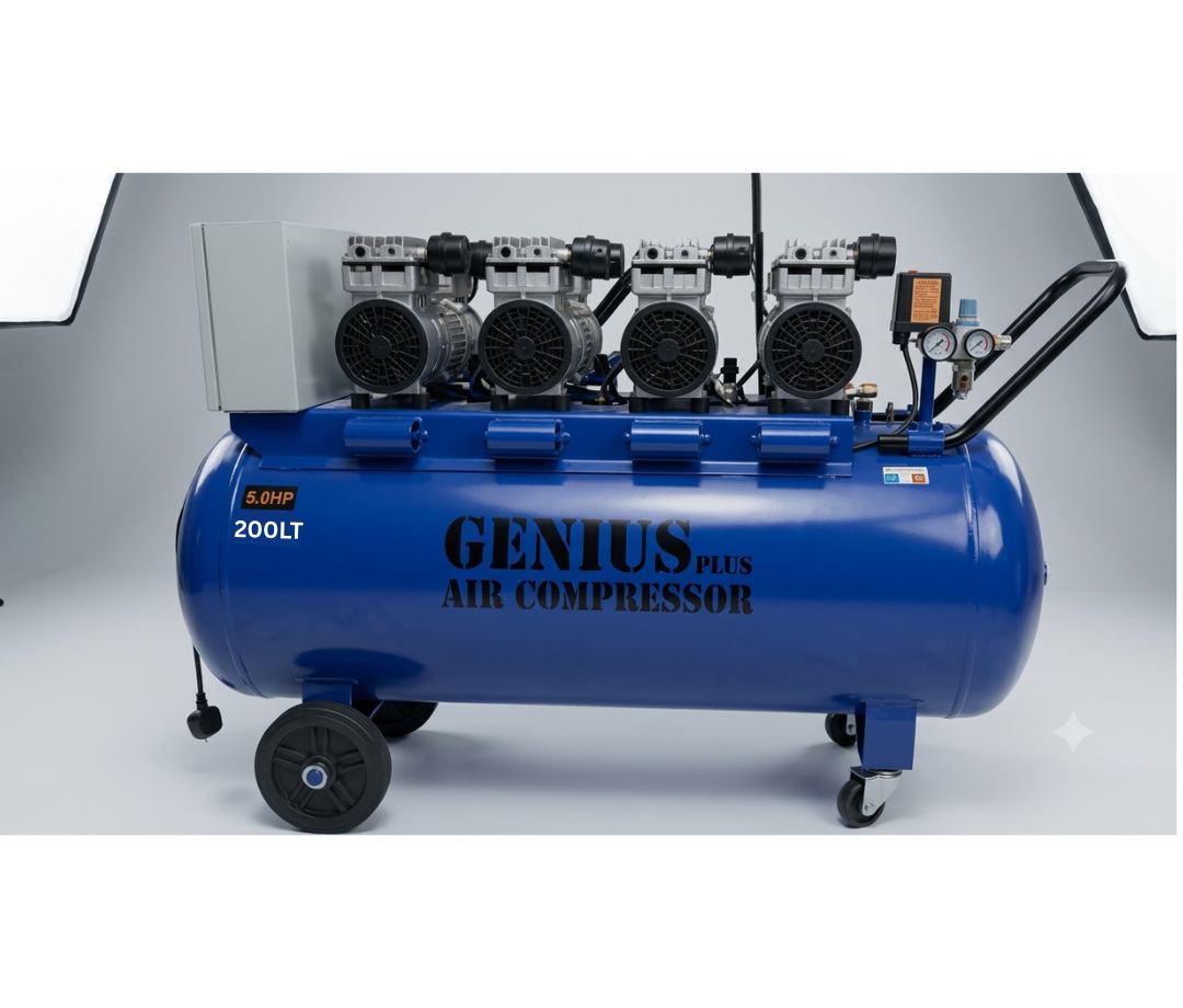 200ltr Air Compressor Silent Genius