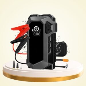 4 IN 1 JUMPER STARTER WITH AIR COMPRESSOR