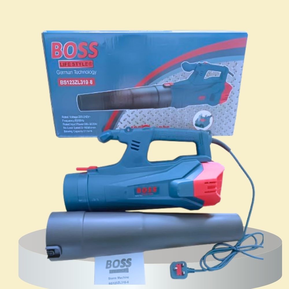 Electric garden blower