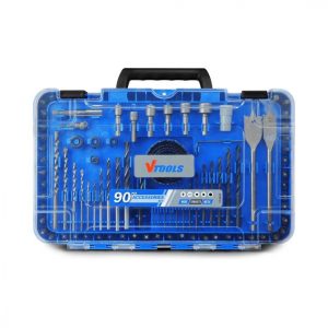90PCS DRILLS & BITS SET VTOOLS (VT3103)