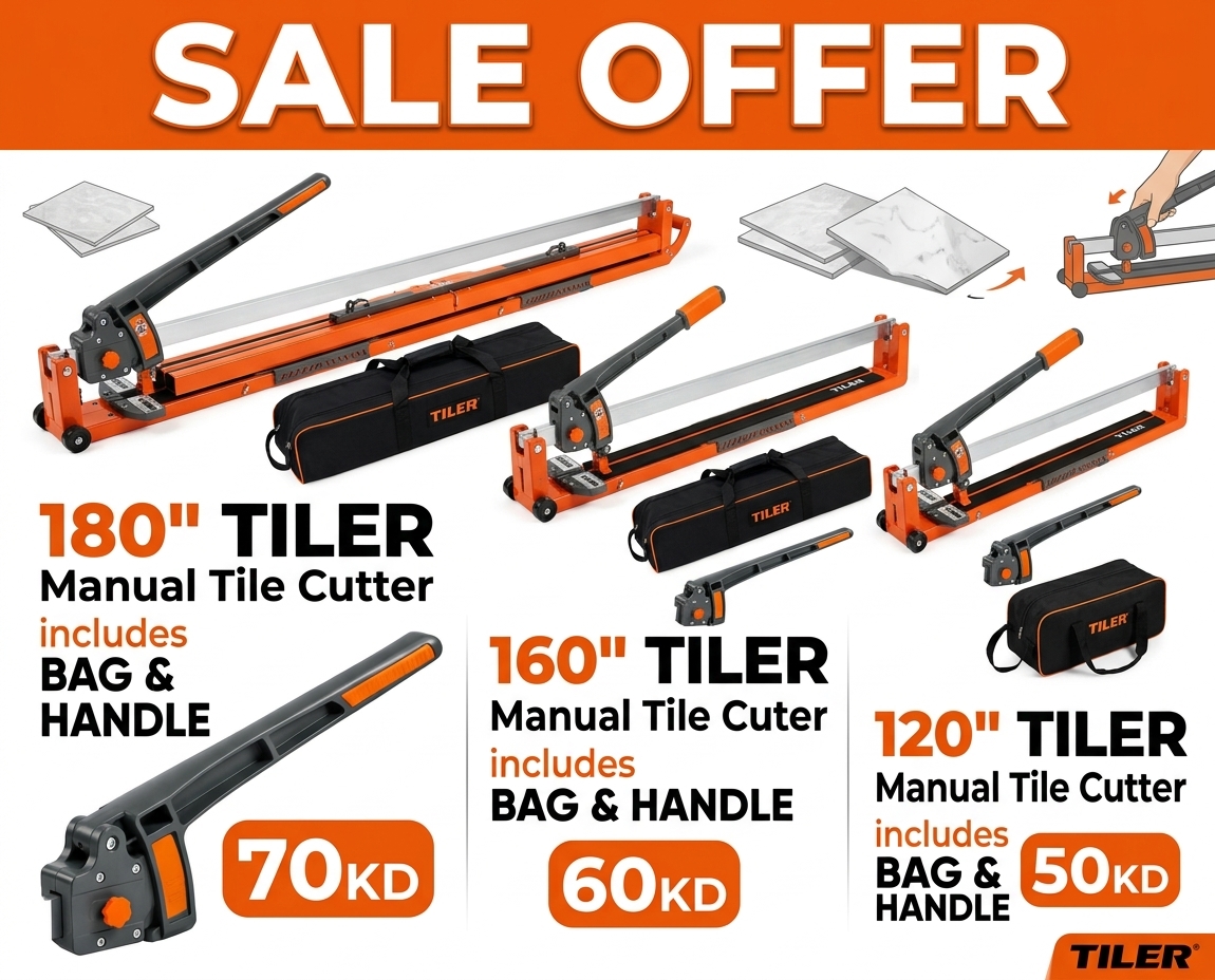 TILE CUTTER 120"/ 160"/ 180"