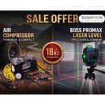 Mini Air Compressor + Laser Level Boss